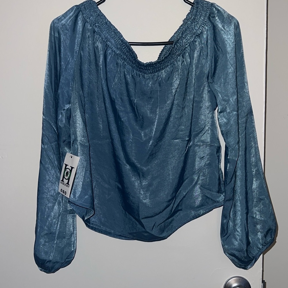 Over the shoulder shirt
